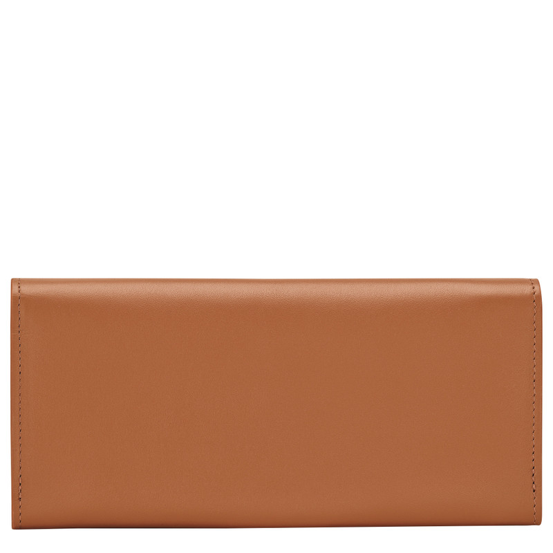 Longchamp Le Roseau Long continental wallet Cashew - Leather outlook