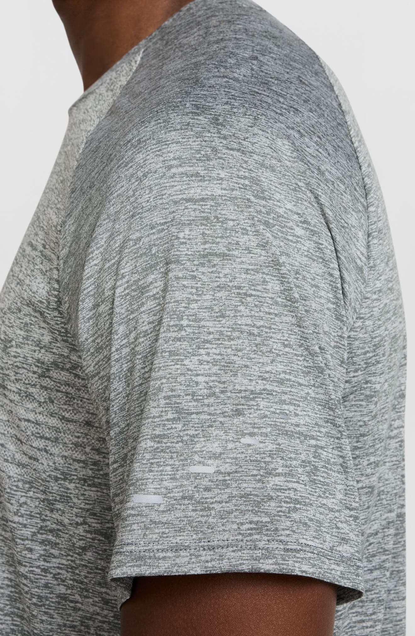 Nike Stride Dri-FIT ADV Running T-Shirt in 084 Smkgry/refsil at Nordstrom - 7