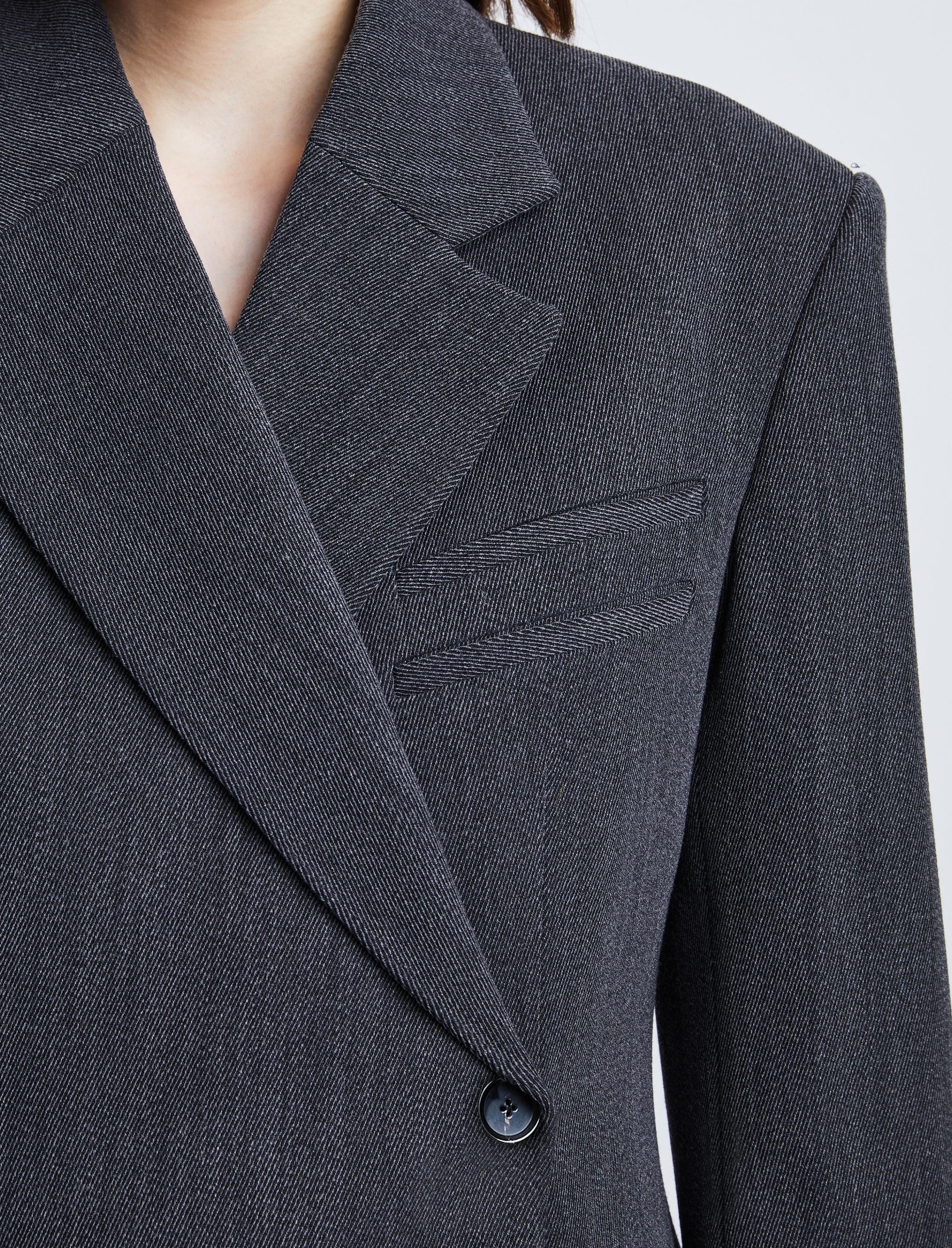 Melange Wool Jacket - 10