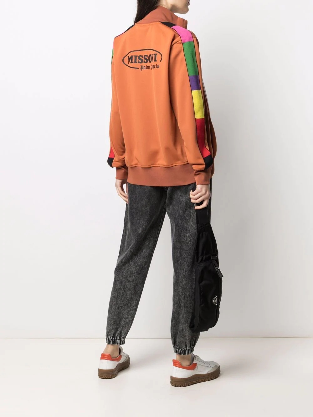 x Missoni Sport Logo print track top - 3