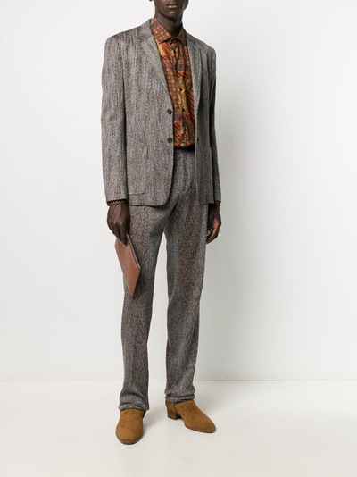 Missoni herringbone tailored trousers outlook