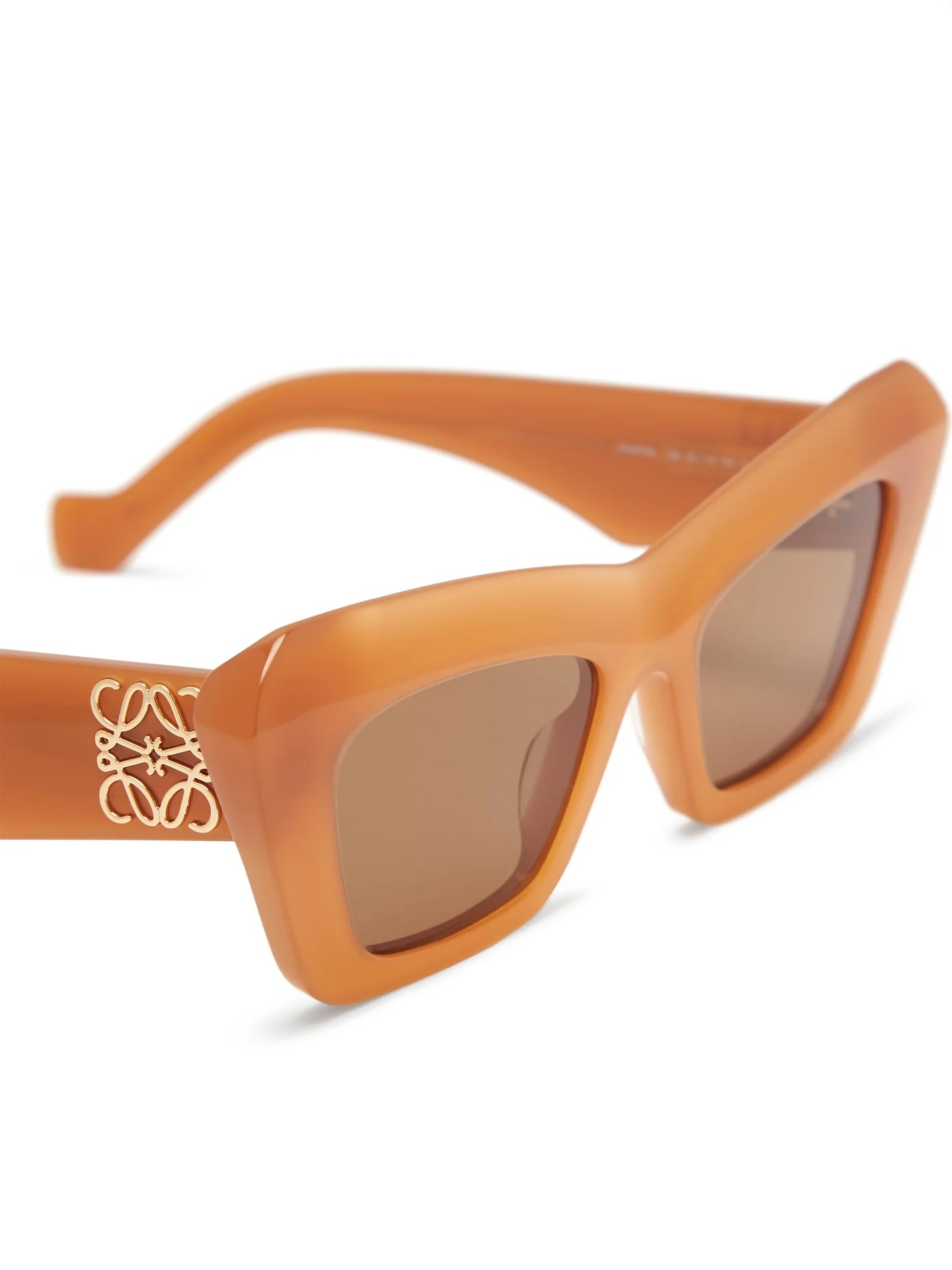 Anagram-logo cat-eye acetate sunglasses - 7