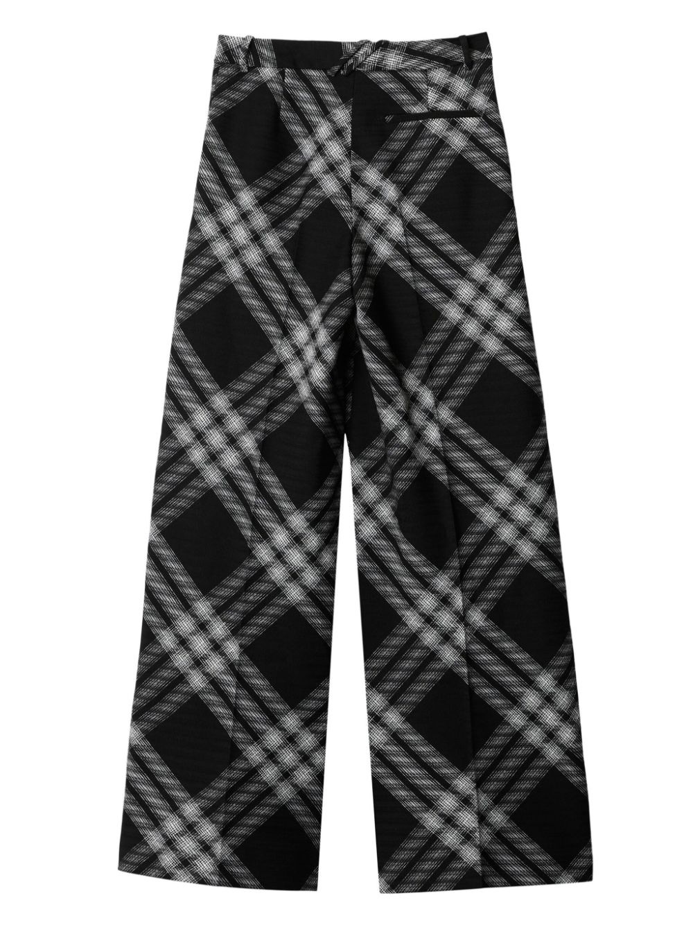 Vintage Check wool trousers - 6