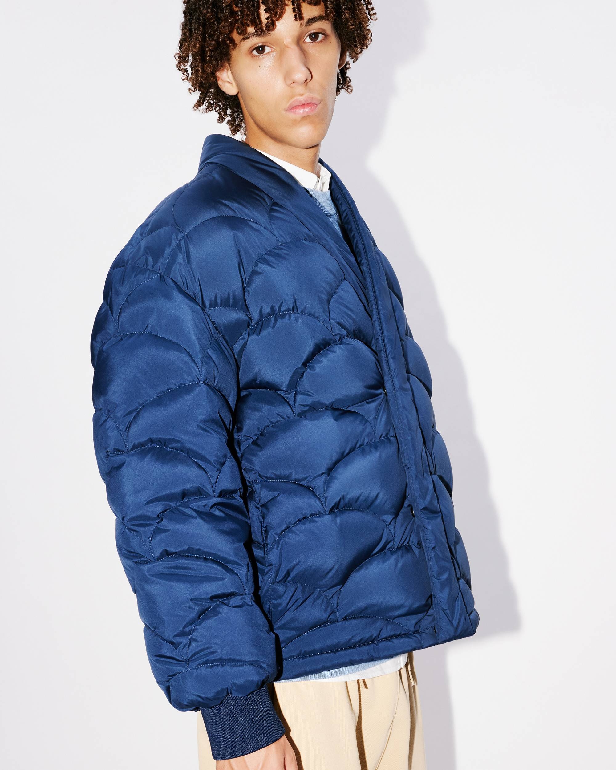 'KENZO Seigaiha' kimono padded coat - 8