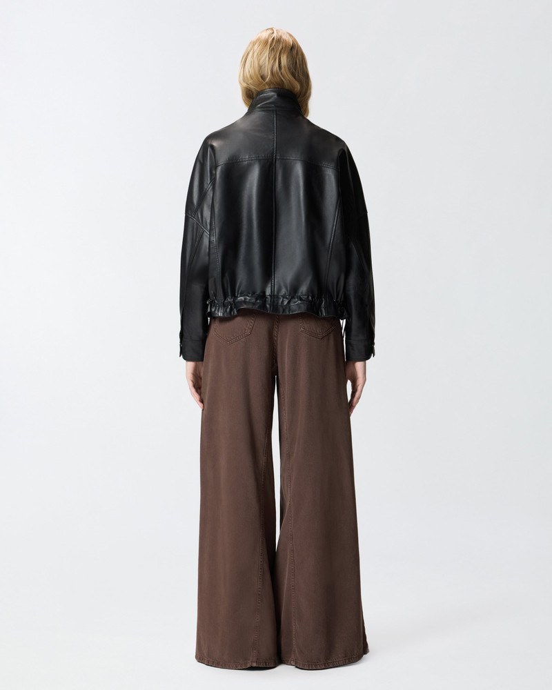 NAPPA LEATHER BLOUSON JACKET 5