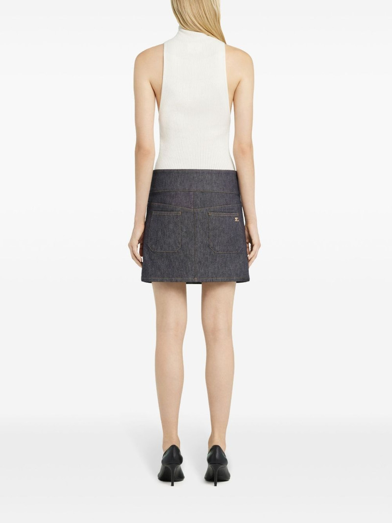 ribbed mock-neck tank top 4