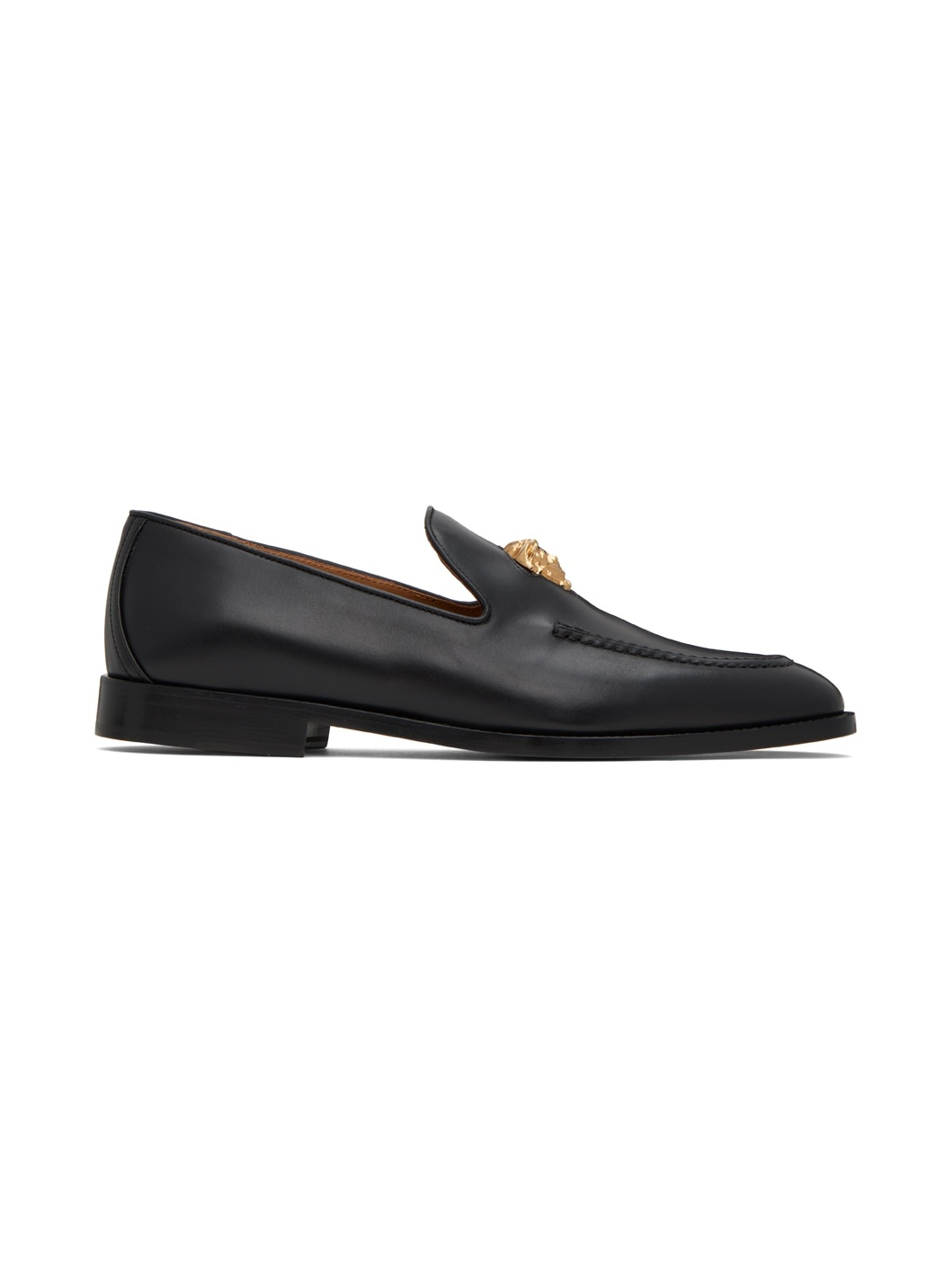 Black Medusa Loafers - 1