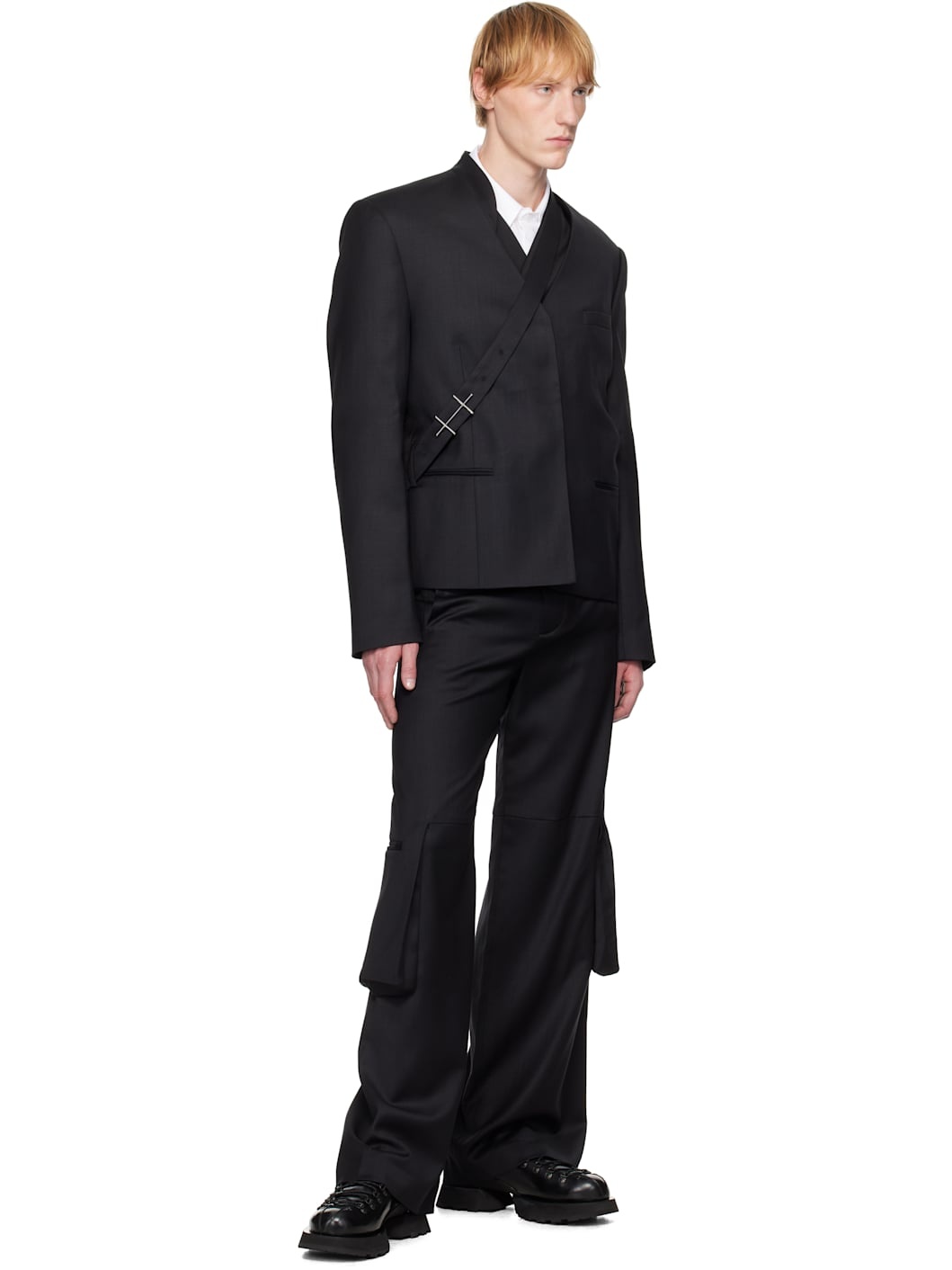 Black Aegis Blazer - 4