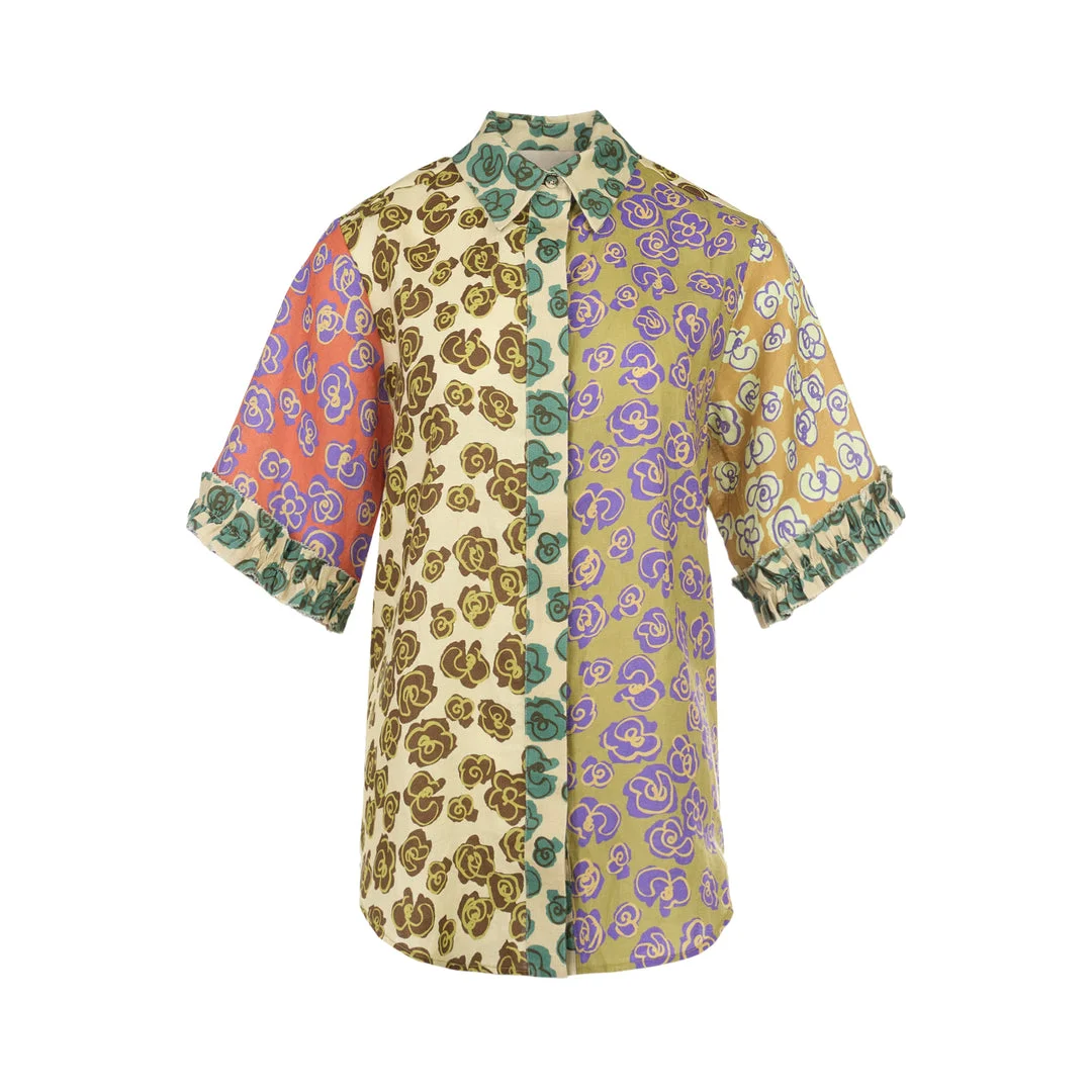 Patty Spliced Shirt - 1