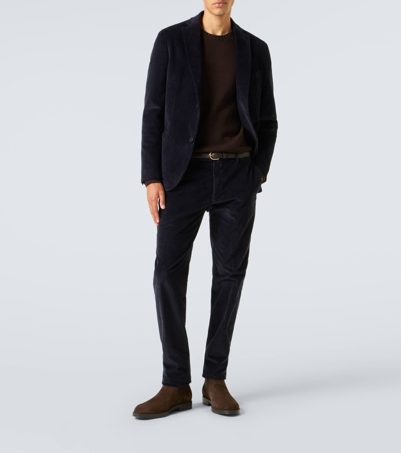 Tod's Suede Chelsea boots outlook