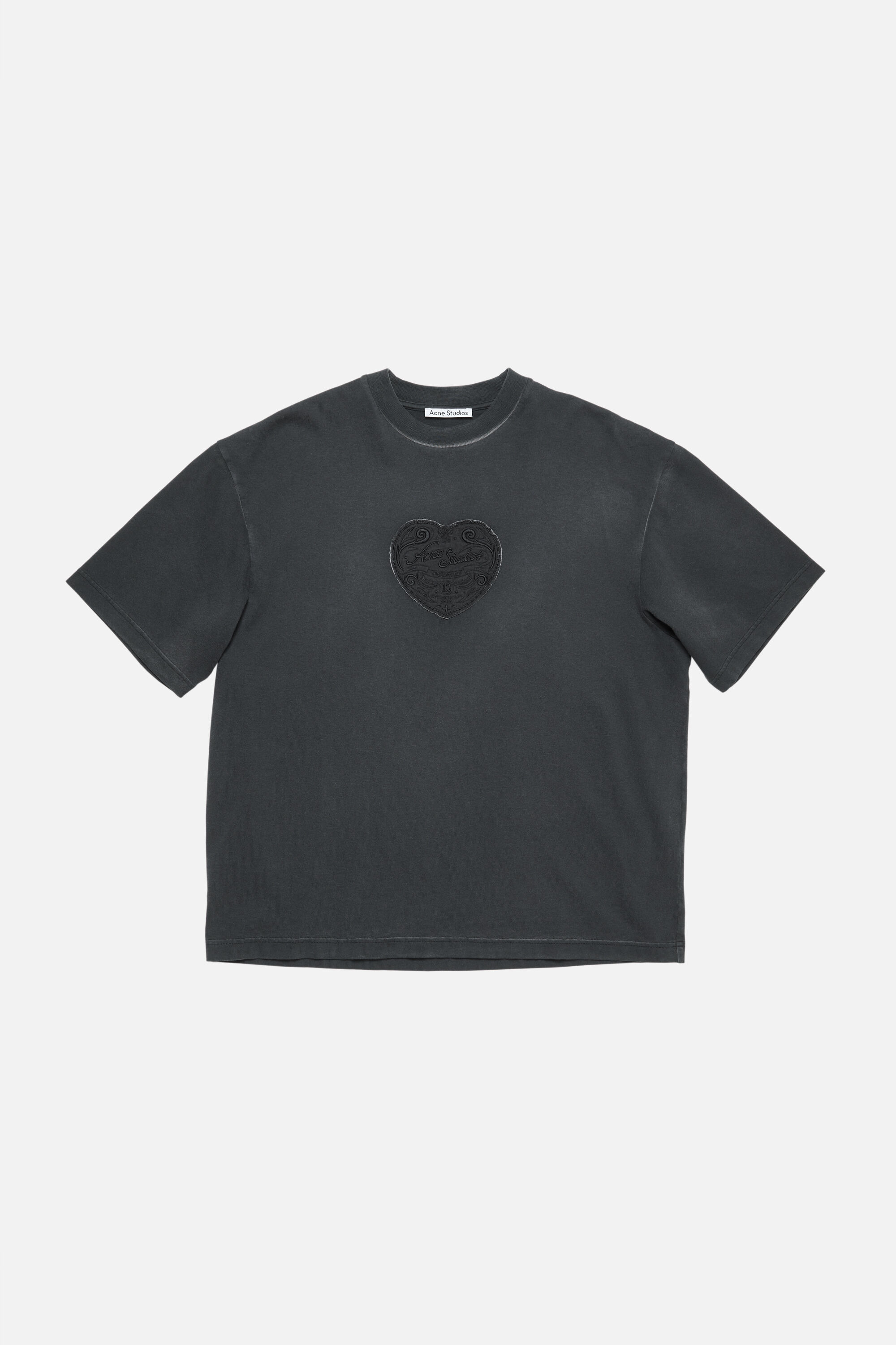 Logo t-shirt - Faded black - 6