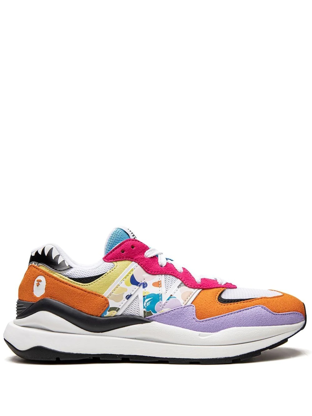 x BAPE 57/40 "Multicolor" sneakers - 1