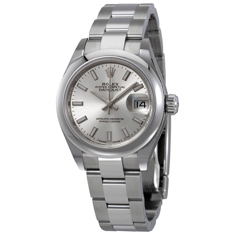 Rolex Lady Datejust Automatic Silver Dial Ladies Oyster Watch 279160SSO - 1