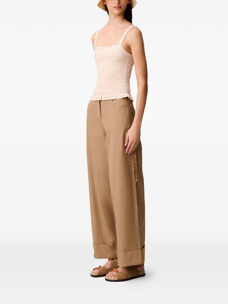 ruffled palazzo pants 3