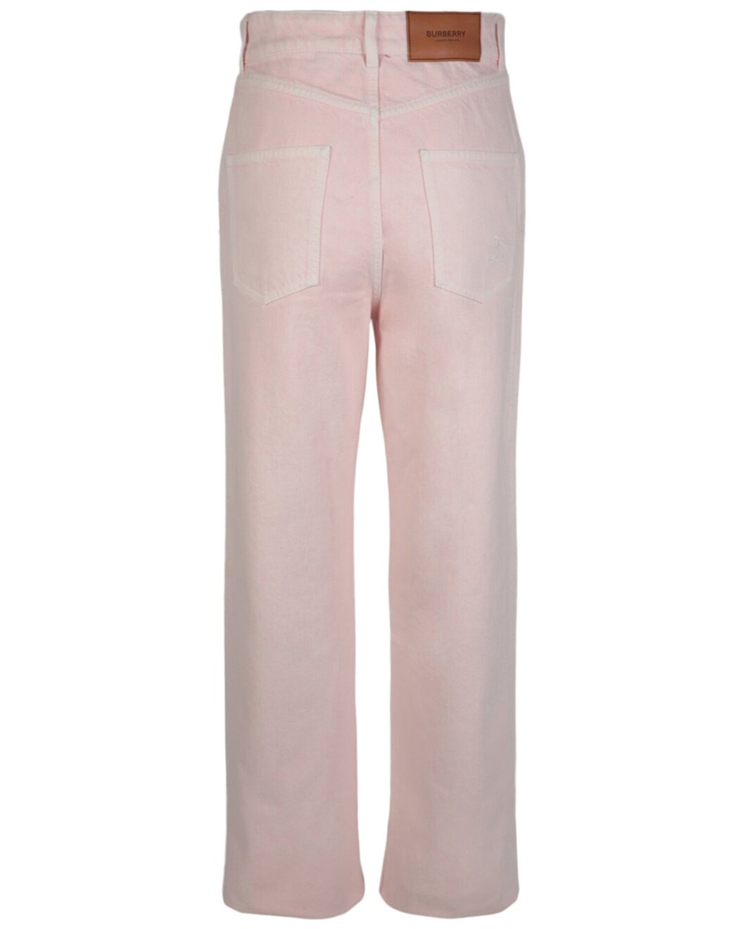 Burberry Leather-Trim Jean - 2