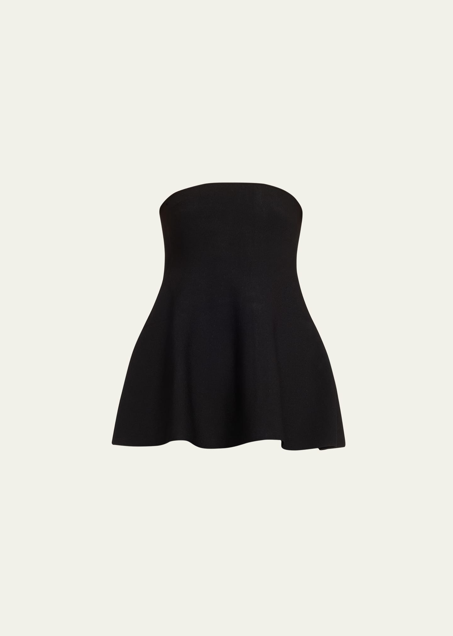 Ioanna Strapless Peplum Top - 1