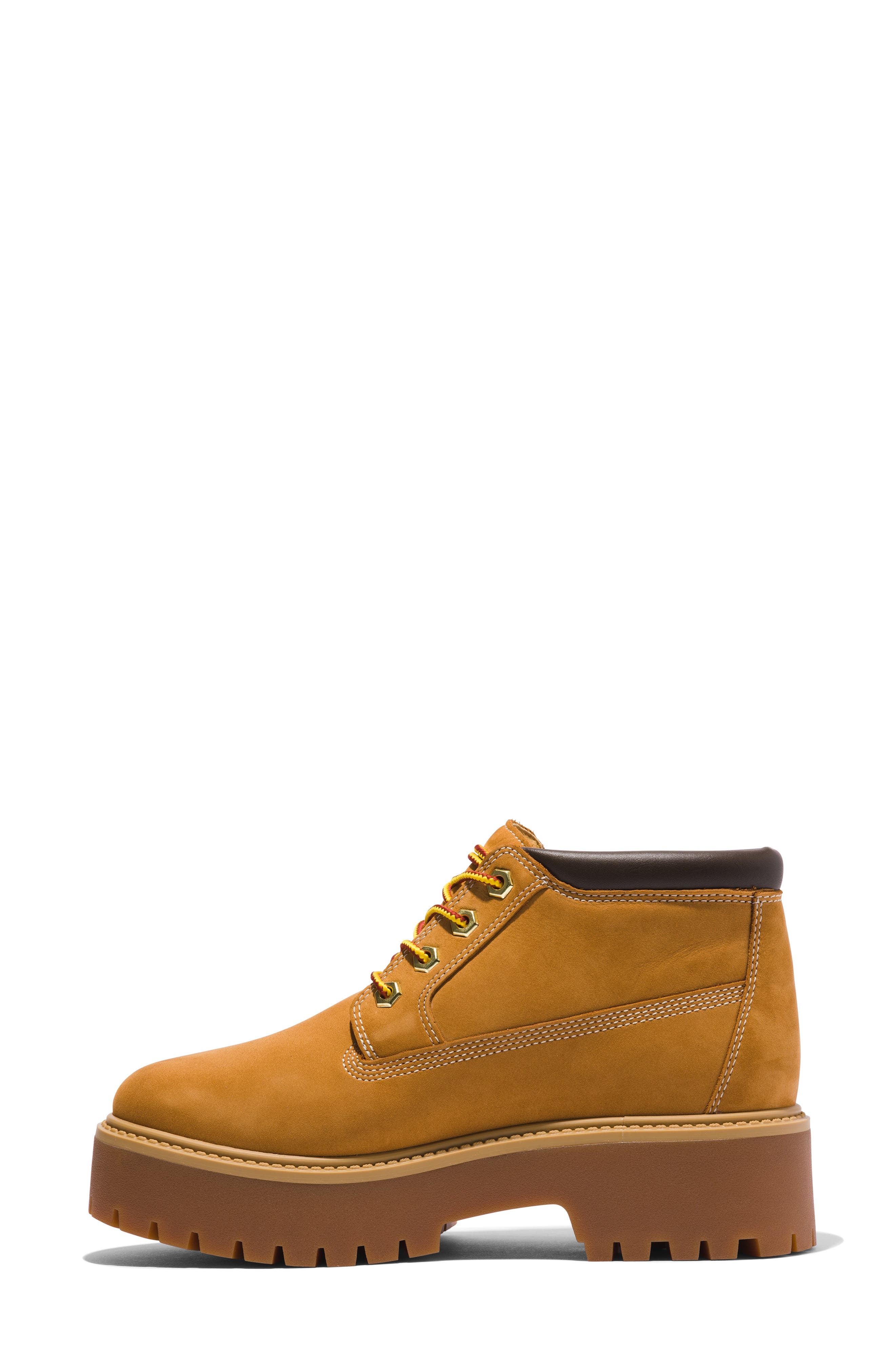 Timberland Stone Street Waterproof Platform Boot in Wheat at Nordstrom - 3