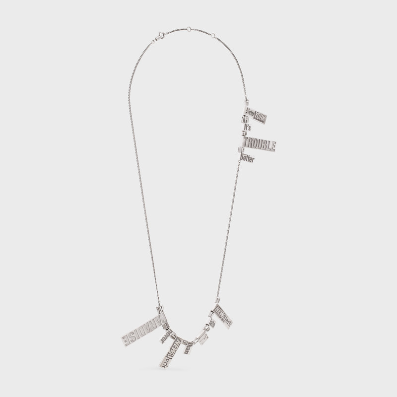 Dash Snow Necklace in Sterling Silver 3