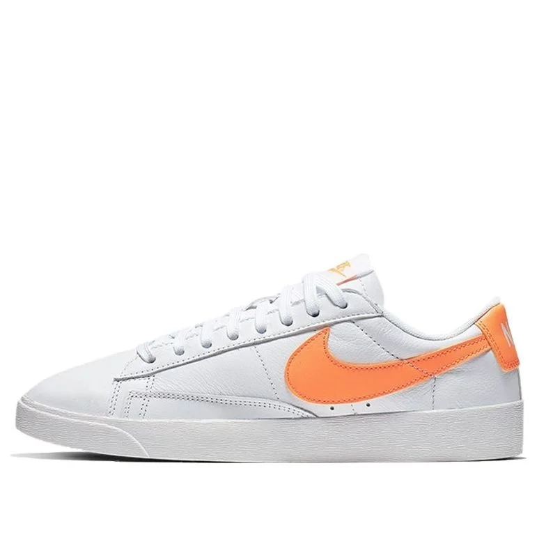 (WMNS) Nike Blazer Low LE 'White Fuel Orange' AV9370-103 - 1
