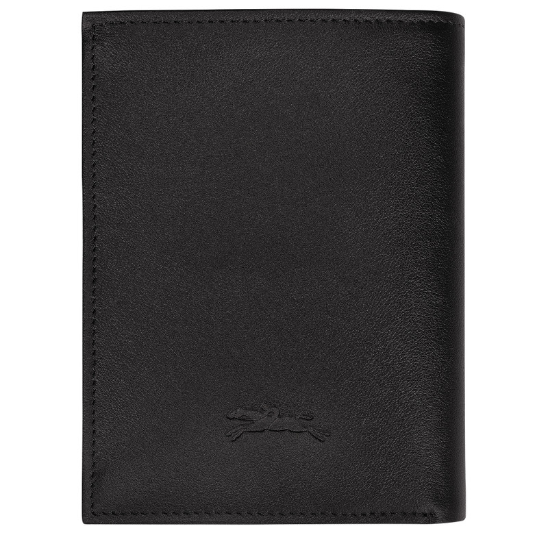 Longchamp Longchamp sur Seine Wallet Black - Leather outlook
