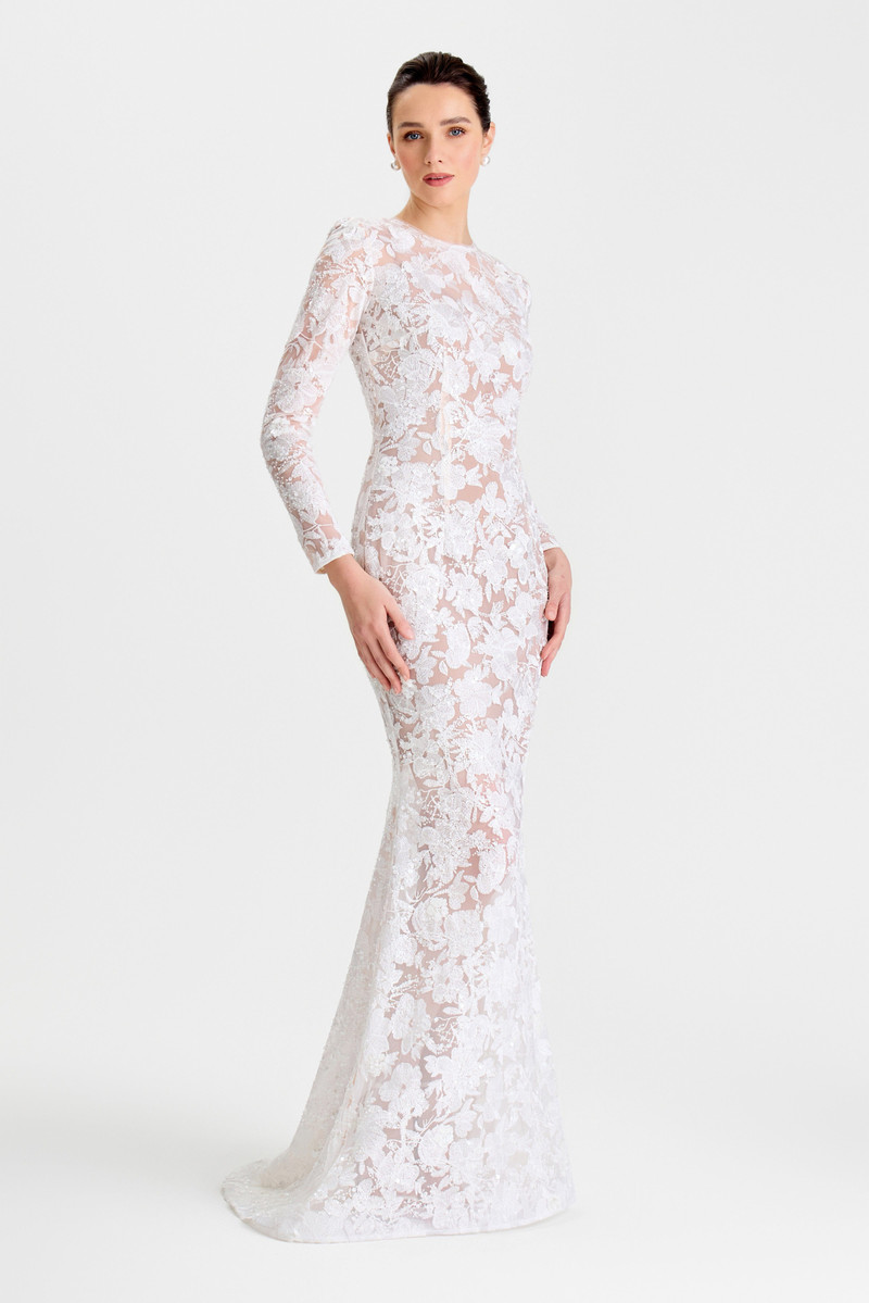 NADINE MERABI Sasha White Dress outlook