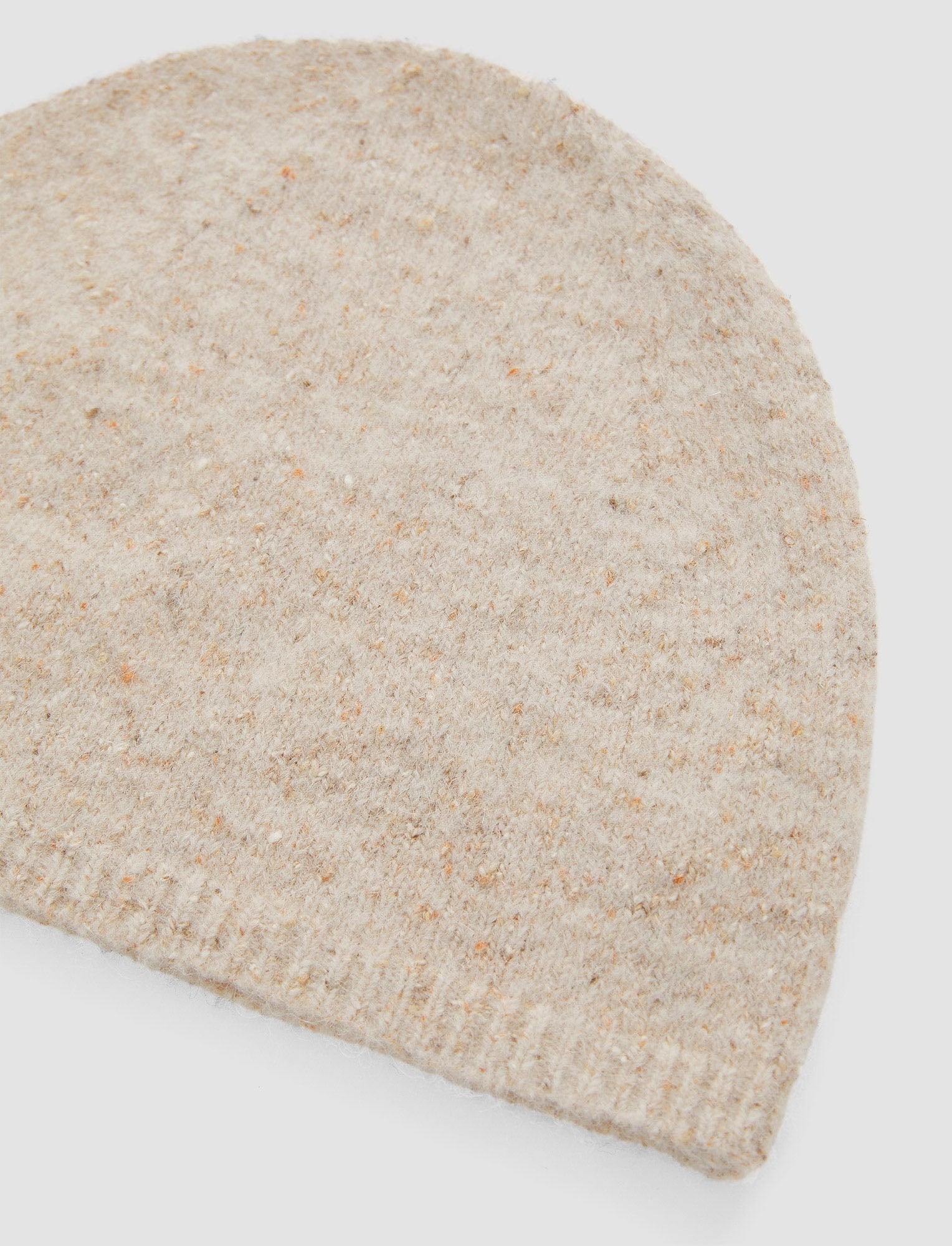 Alpaca Tweed Knit Hat - 4