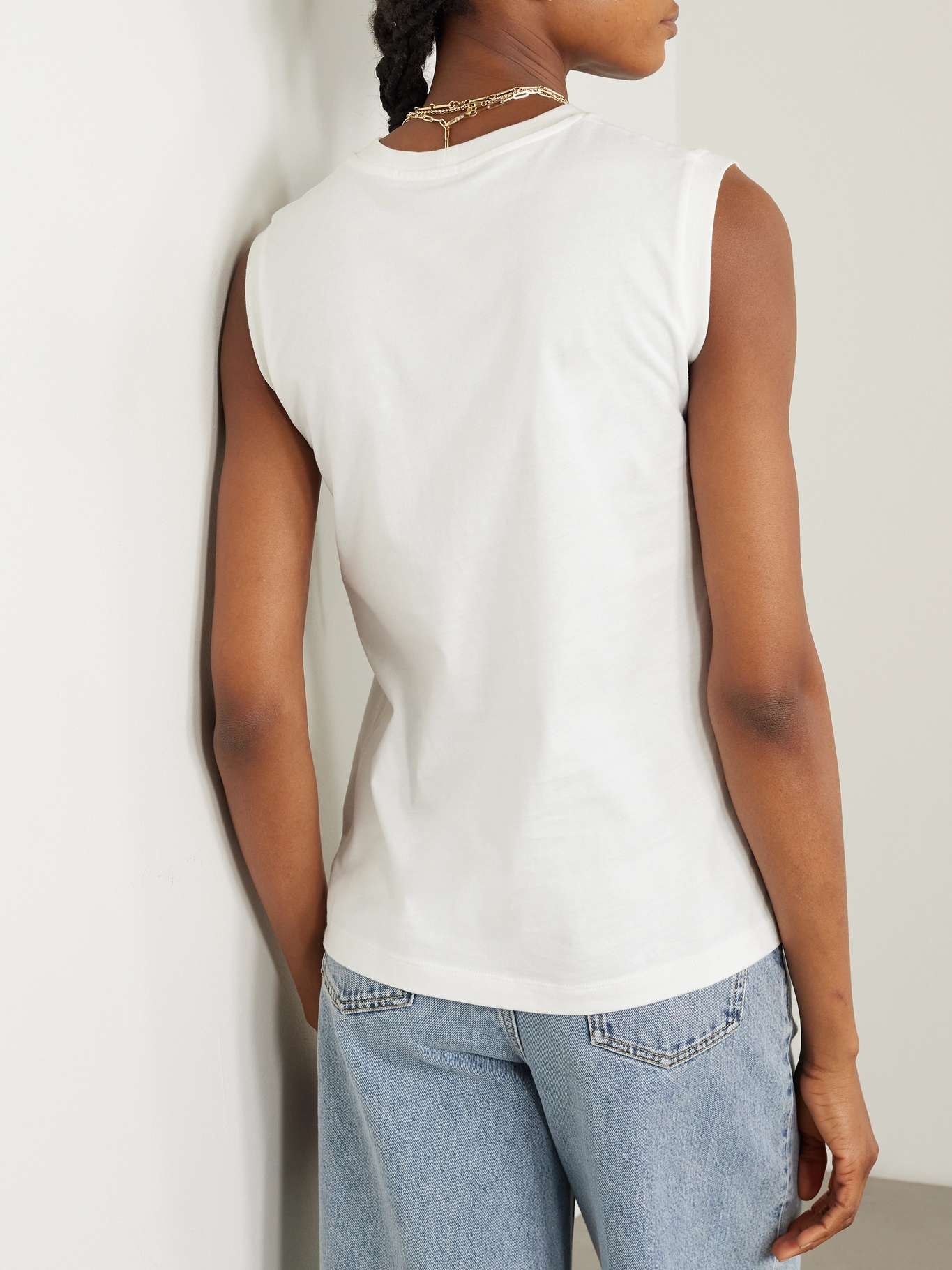 Organic cotton-jersey T-shirt - 3