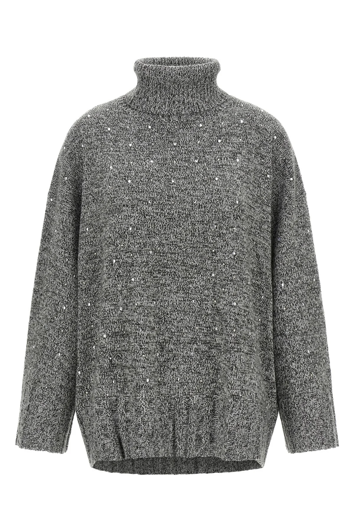 Crystal Turtleneck Sweater - 1
