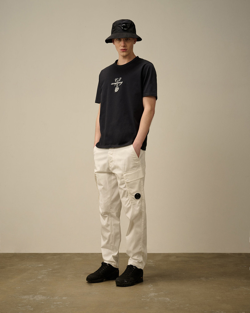 C.P. Company Stretch Sateen Loose Cargo Pants outlook