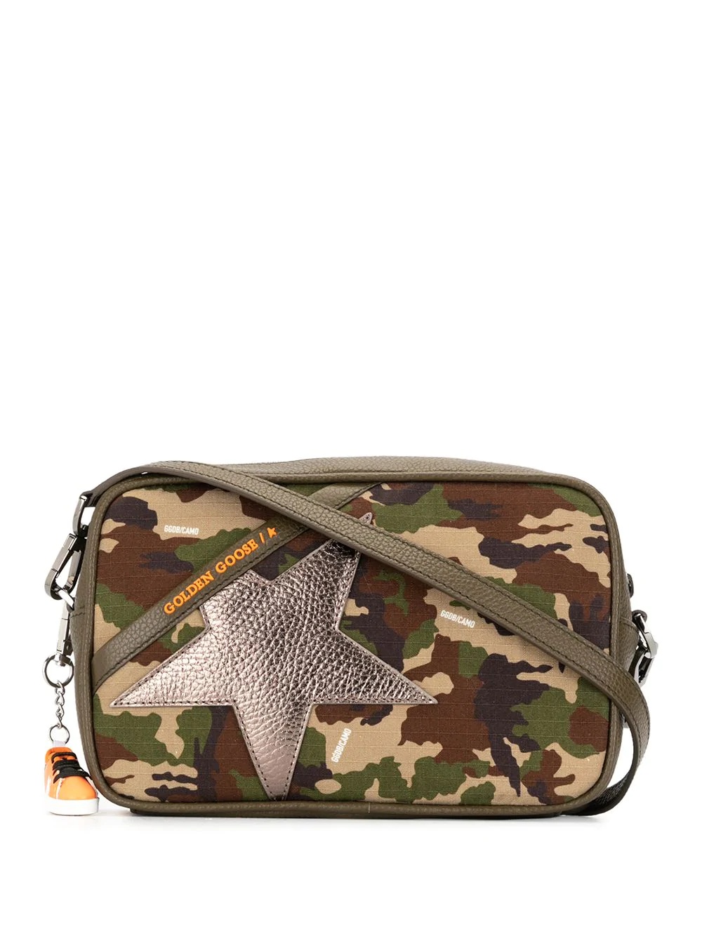 multi-panel design shoulder bag - 1