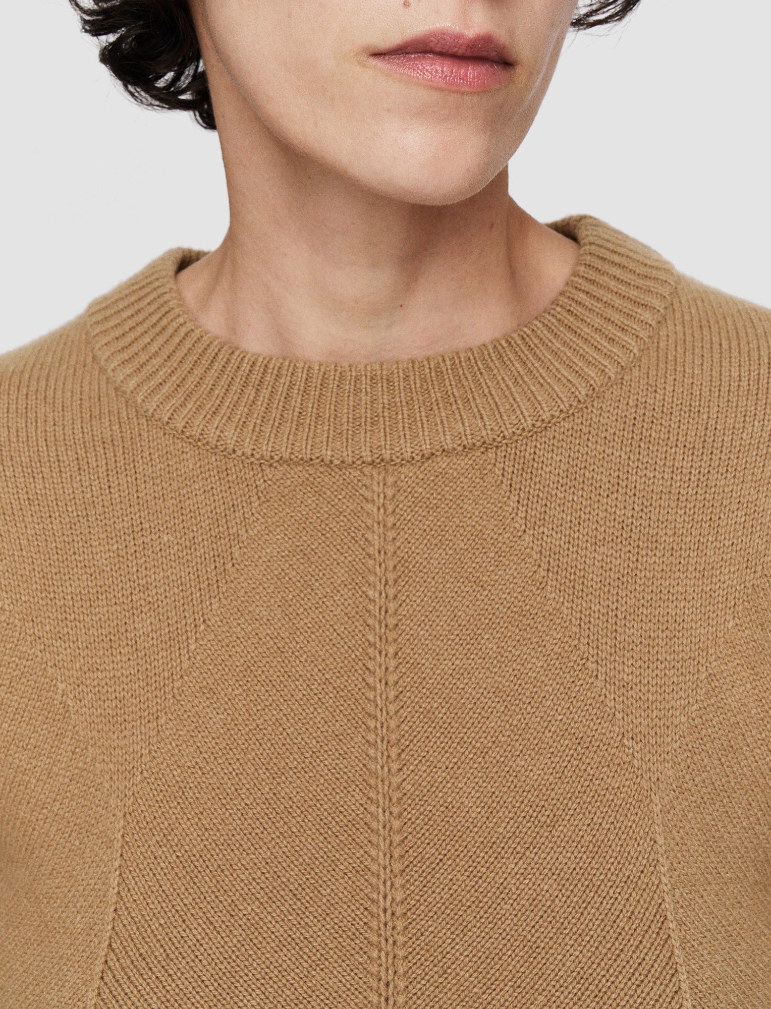 Soft Wool Round Neck Jumper - 5