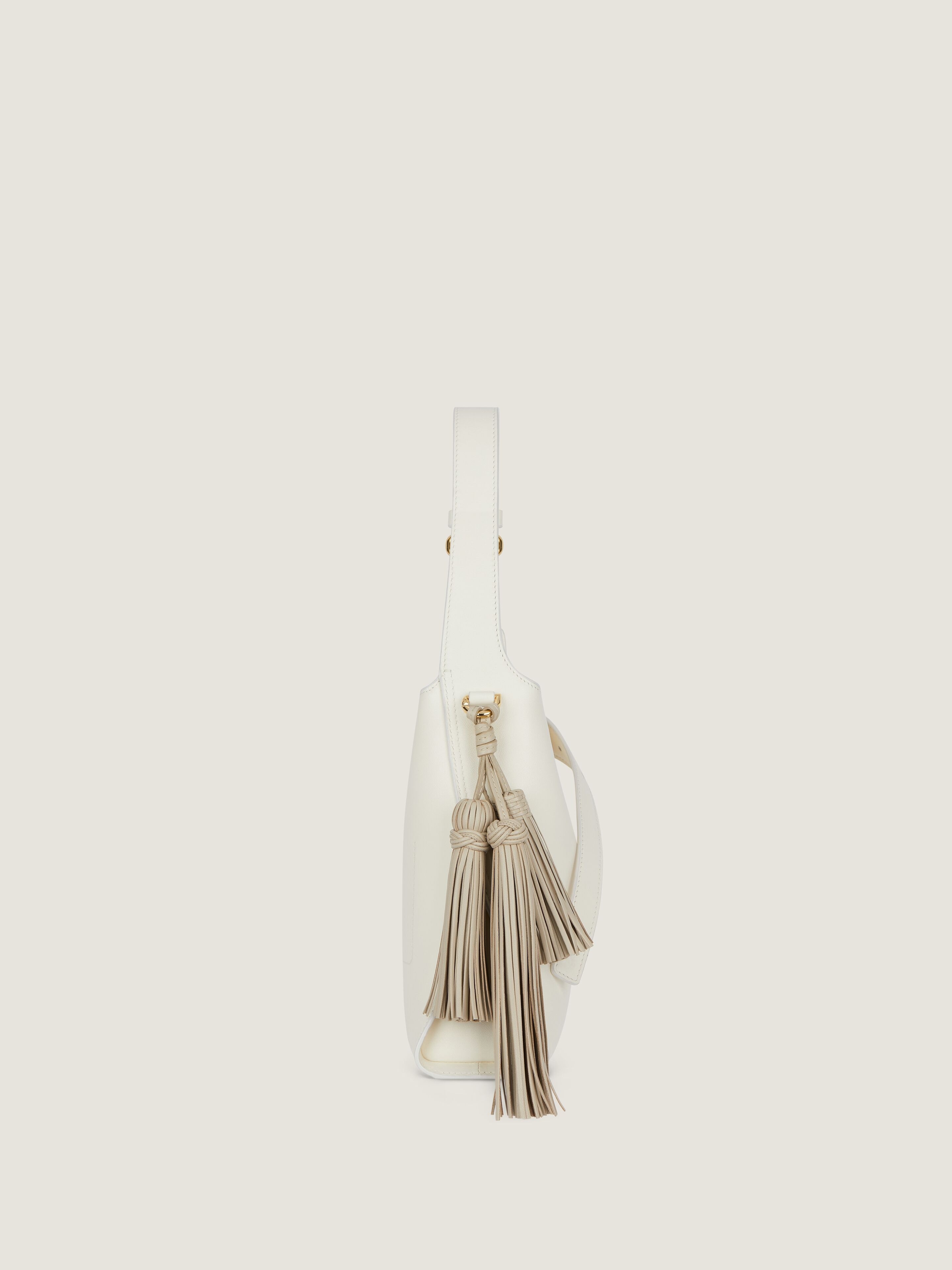 MINI BELTED HOBO BAG IN LEATHER - 3