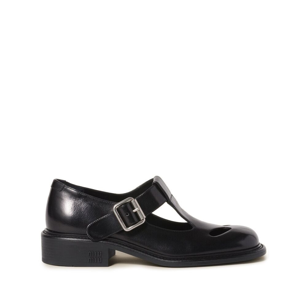 Miu Miu Black Derby & Oxford Shoes Women - 1