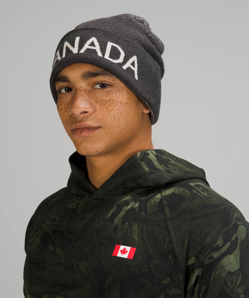 Team Canada Wool-Blend Reversible Beanie *COC Logo 6