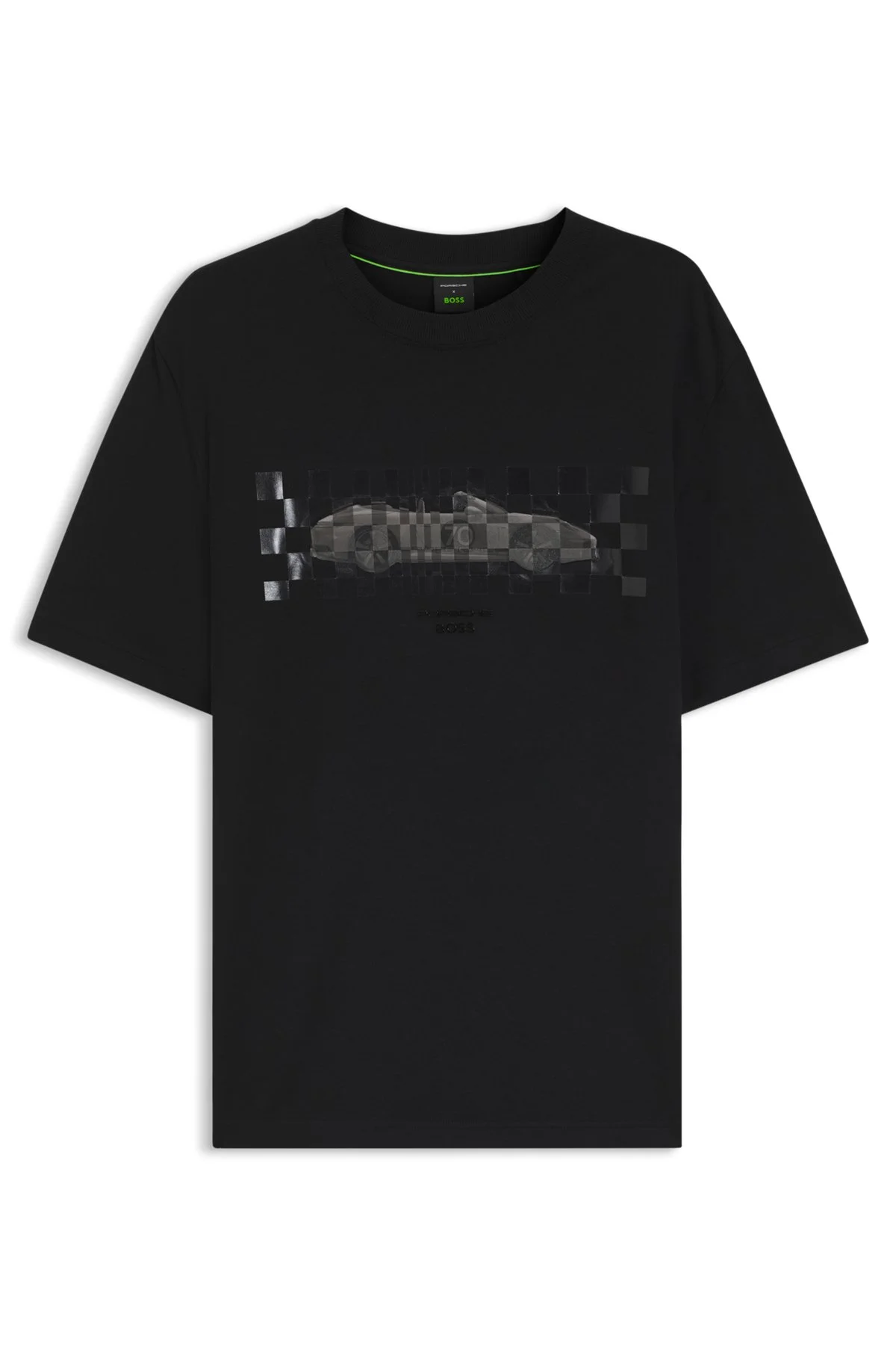 PORSCHE X BOSS T-SHIRT WITH GLOSSY ARTWORK - 1
