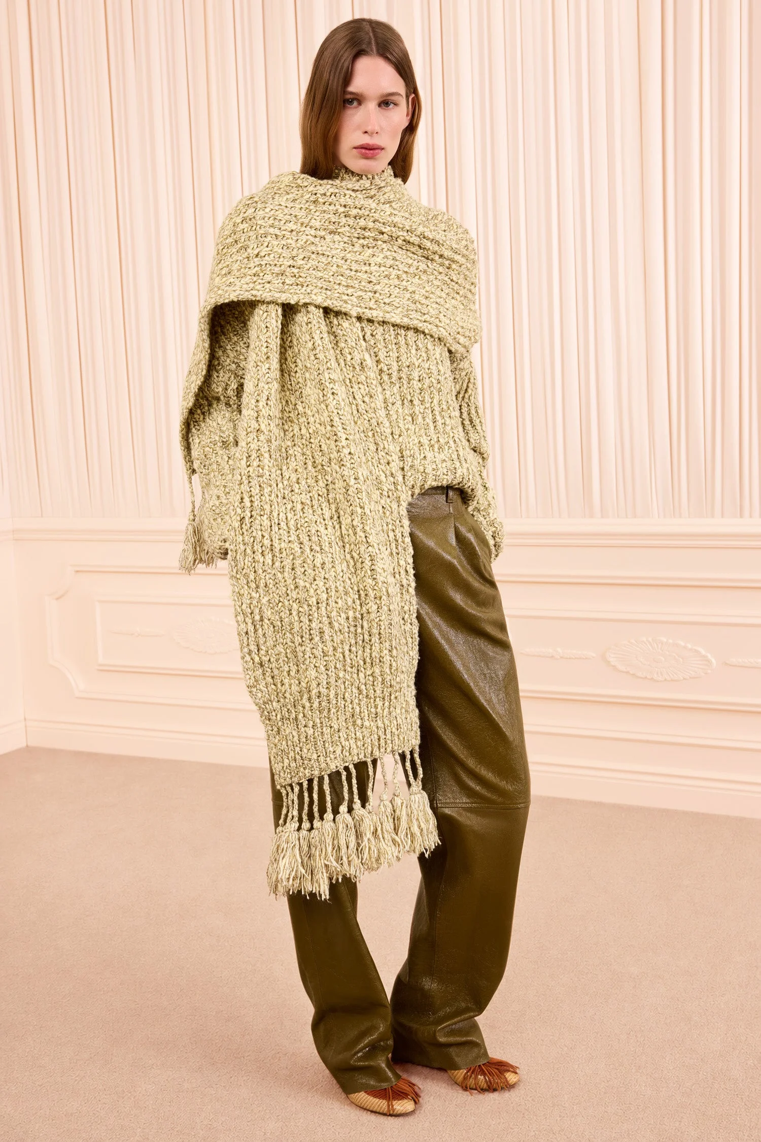 Maeve Knit Scarf - 1