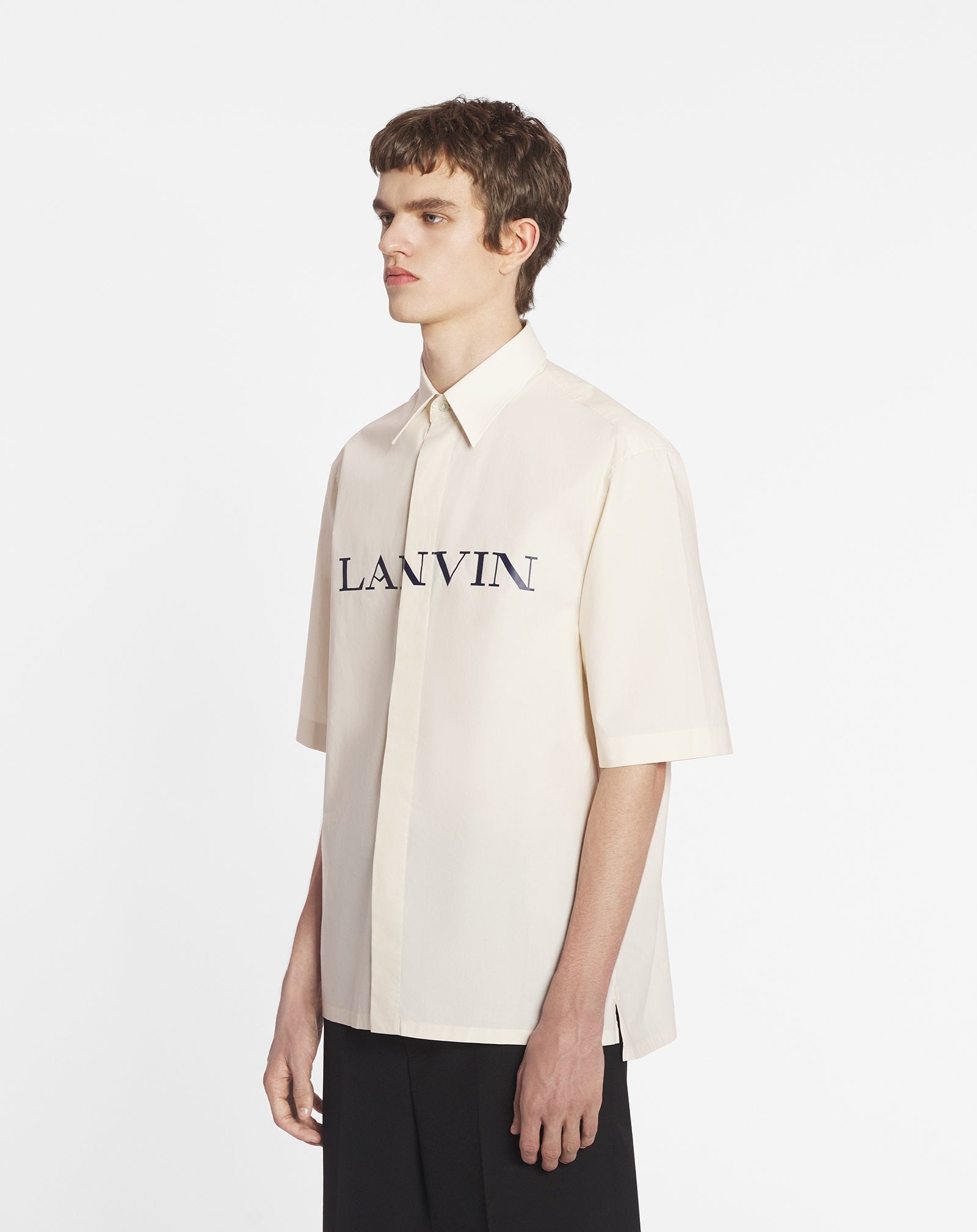 LANVIN UNISEX PRINTED SHIRT - 4