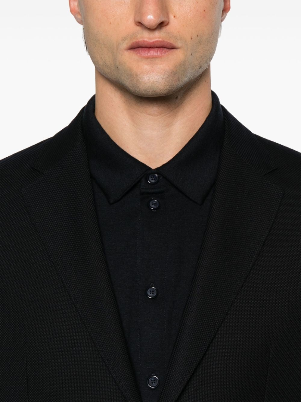 wool blazer - 7