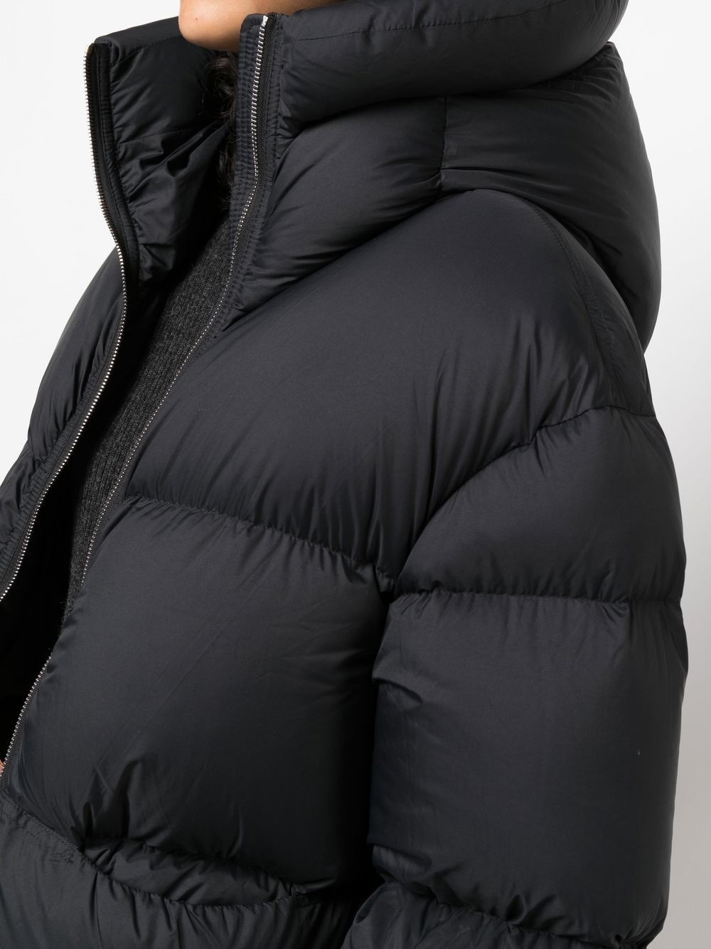 cropped puffer jacket - 5