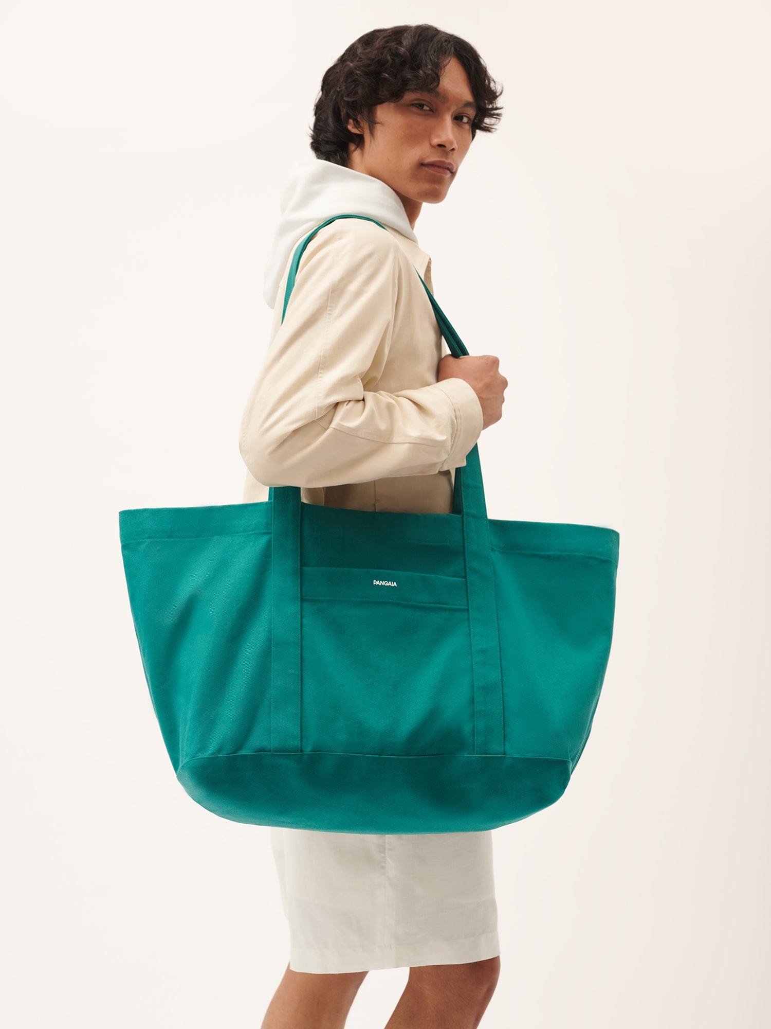 365 Oversized Tote Bag - Scarab Teal - 3