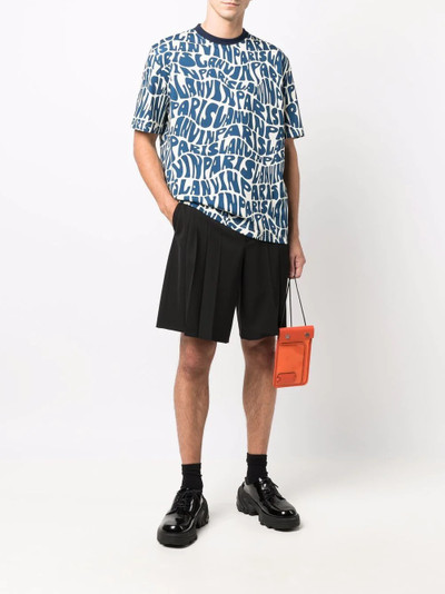 Lanvin logo-print short-sleeve T-shirt outlook