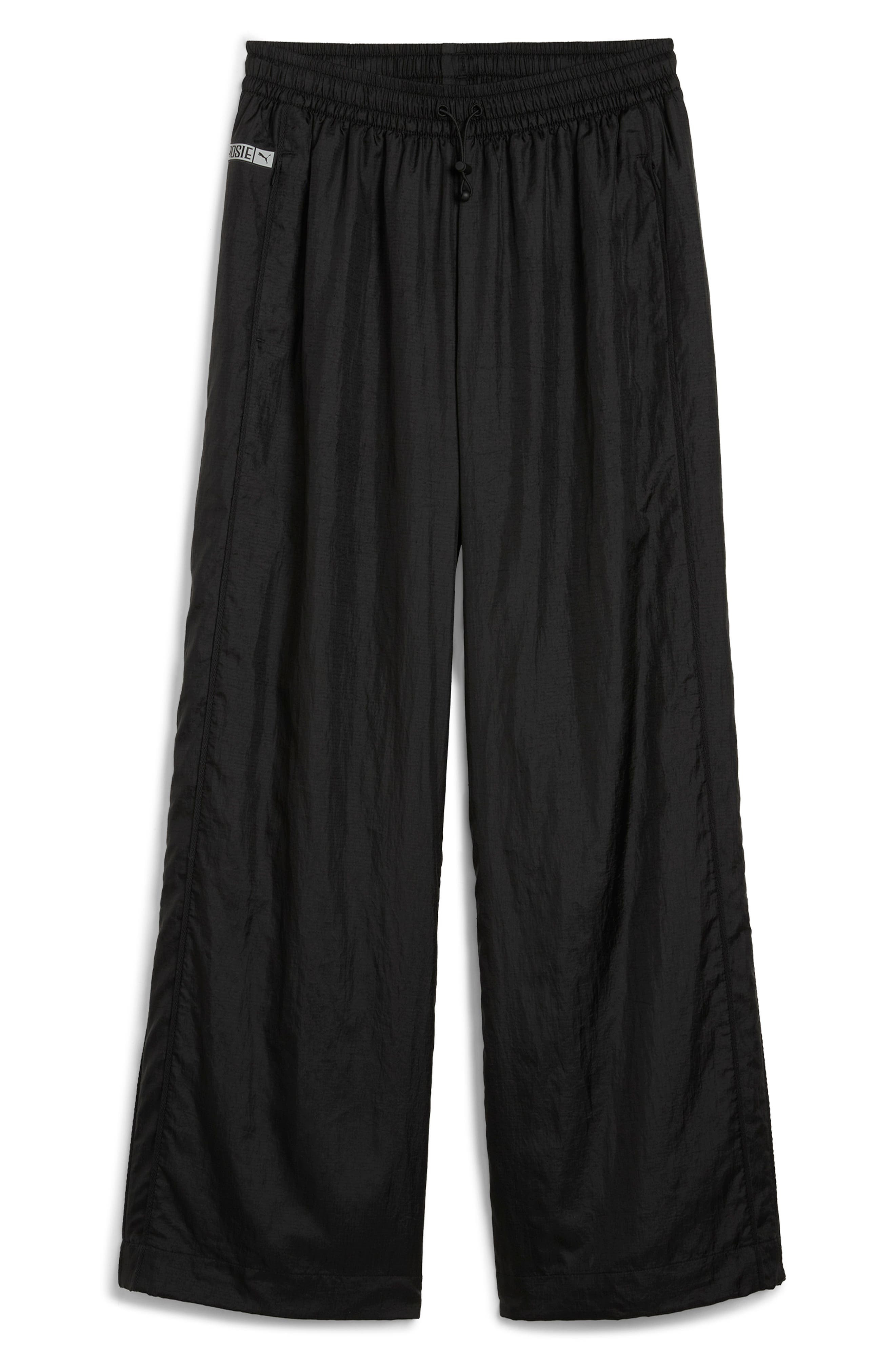 PUMA x Rosé T7 Relaxed Fit Track Pants in Puma Black at Nordstrom - 4