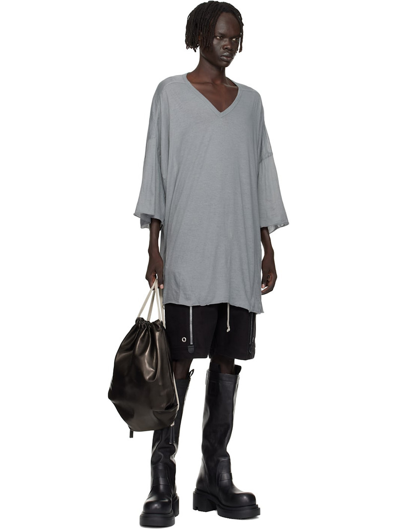 Rick Owens Gray Concordians V Tommy T-shirt outlook