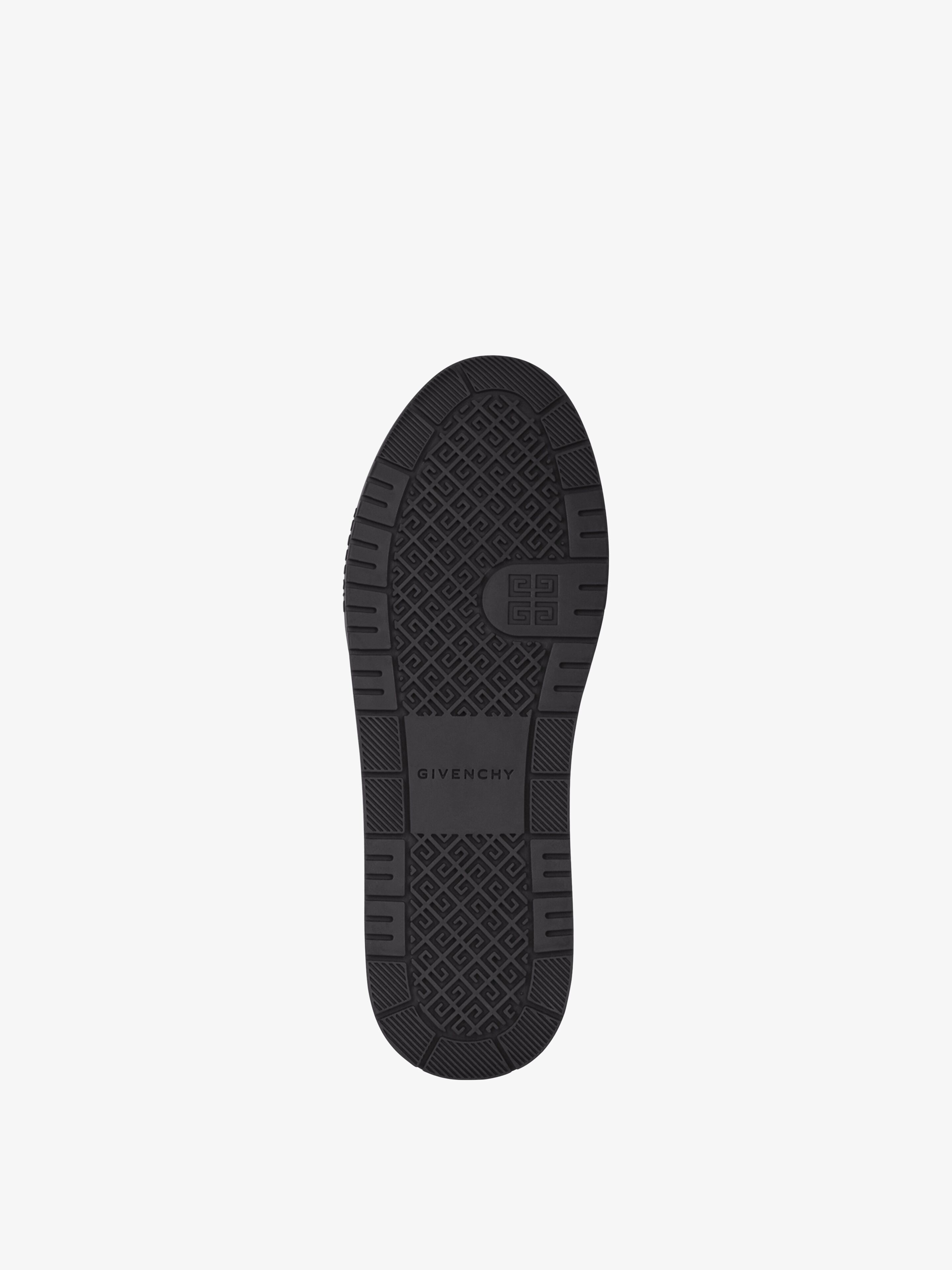 G4 SNEAKERS IN LEATHER AND PERFORATED LEATHER - 5