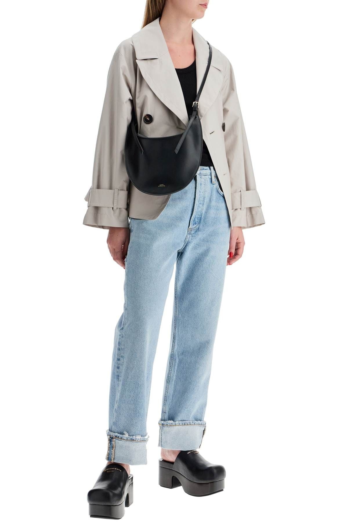 【送料&関税込】AGOLDE Used Effect Fran Jeans AGOLDE Used Effect Fran Jeans | italist