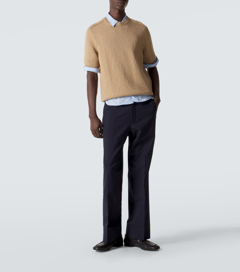 Prada Gathered cotton shirt outlook