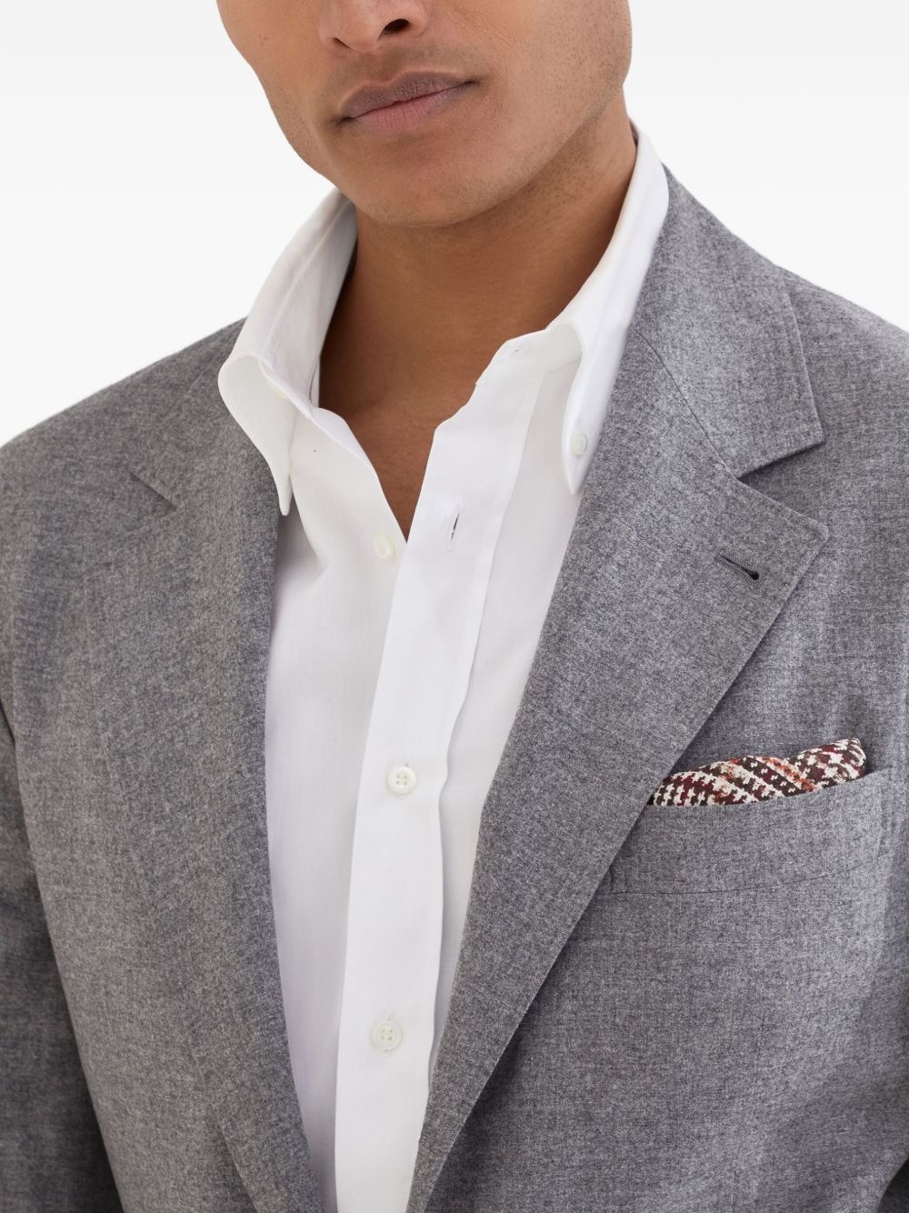 Flannel blazer - 5