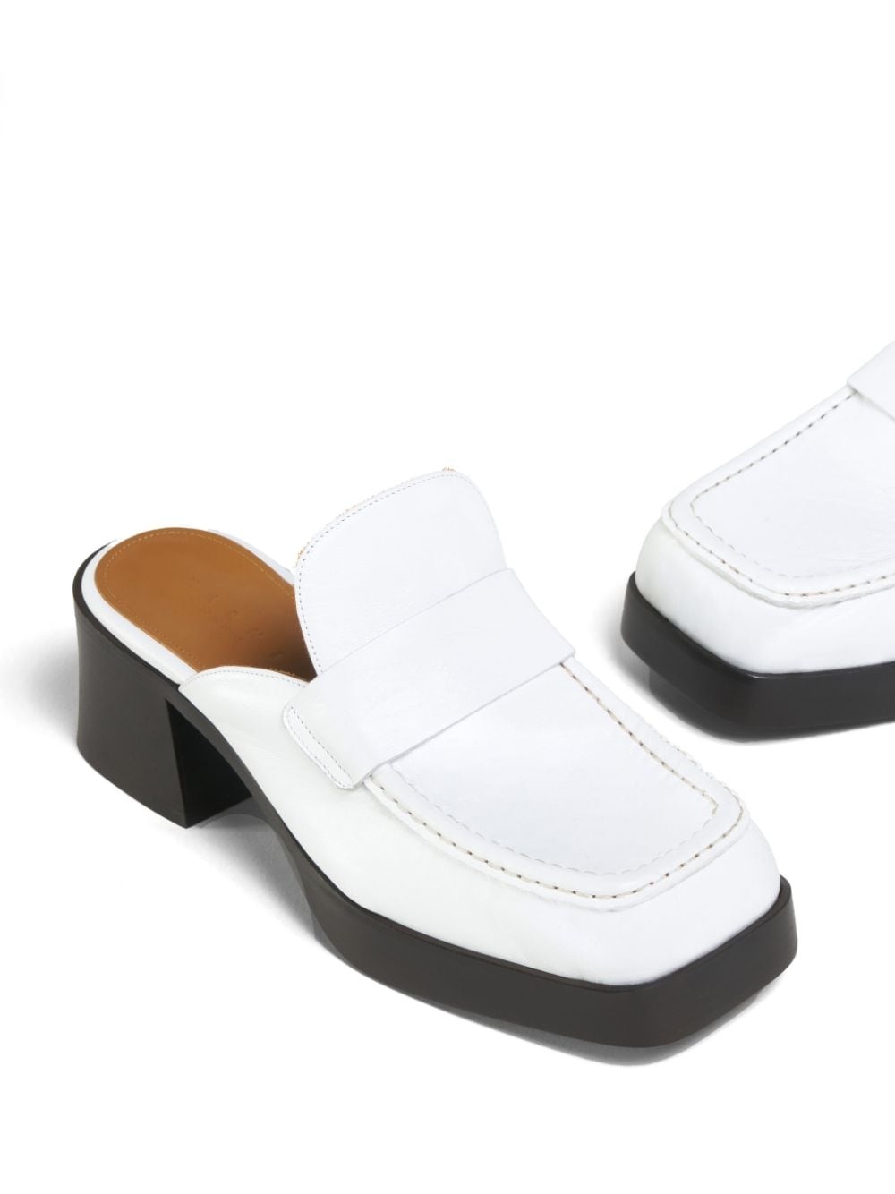 square-toe mules - 5