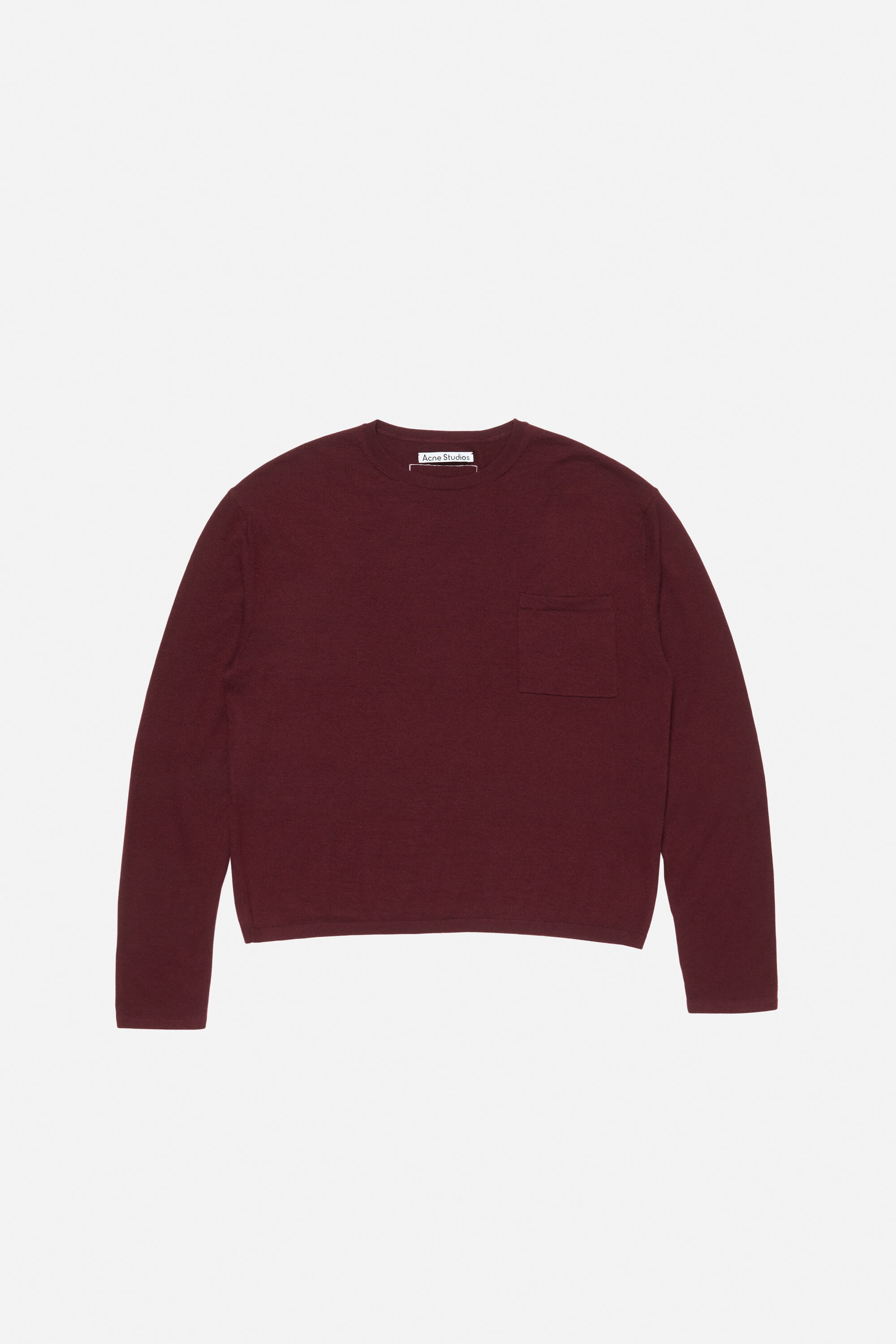 Cashmere knit - Dark burgundy - 6