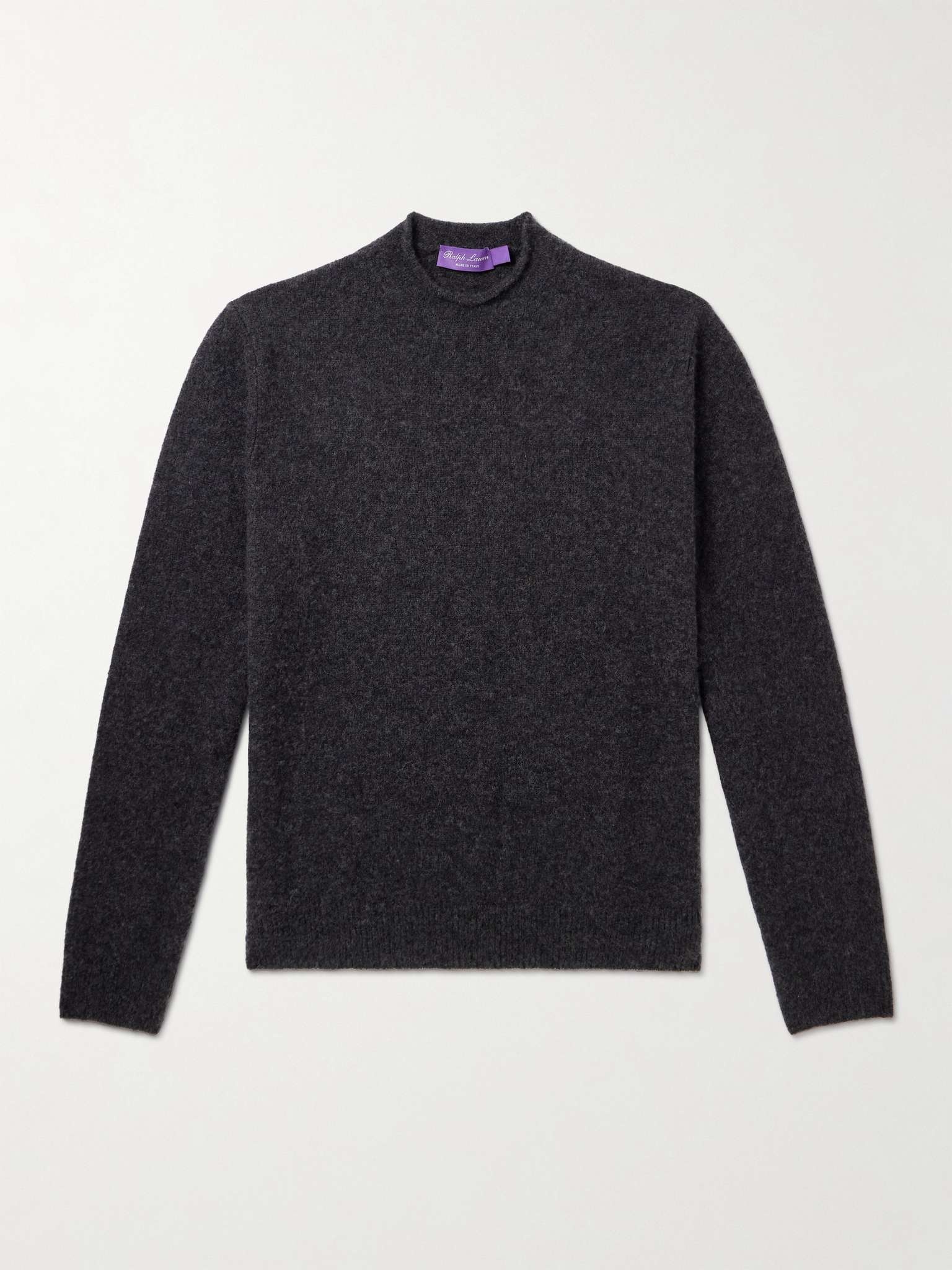 Slim-Fit Cashmere-Blend Sweater - 1